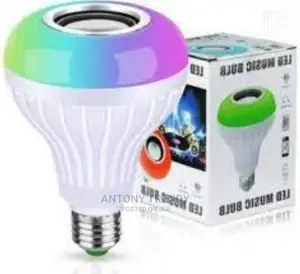 Bluetooth Music Bulb Speaker And Flash Slot