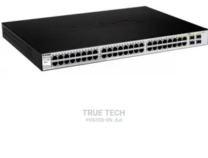 D-Link DGS-1210-52MP 52-Port Poe Gigabit Managed-Switch