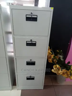 4 Tier Office Cabinet With Key on Every Locker
