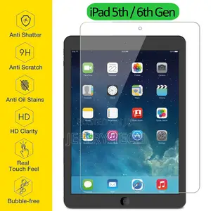Apple iPad 5th 6th Screen Protector Ultra Thin Clear for Ap