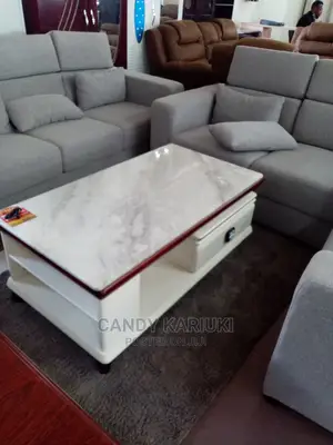 Elegant Pure Marble Coffee Table