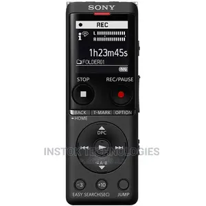 SONY Icd-Ux570 Digital Voice Recorder, Icdux570blk