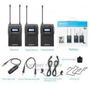 Boya by-Wm8 Pro- Uhf Dual-Channel Wireless Lavalier System