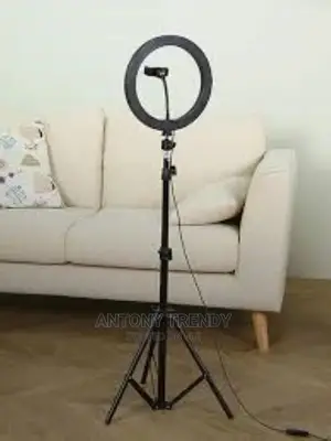 10 Inch Ring Light With Tripod Stand and Phone Holder