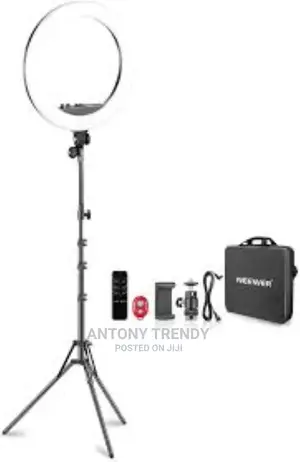 14 Inch Ring Light With Stand and Phone Holder, Desk Ringlig