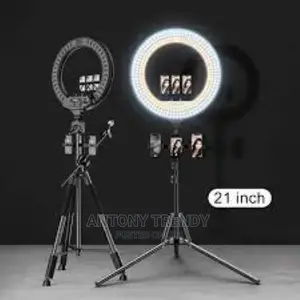 21 Inches Photographic Lighting 2700-6500k LED Ring Lamp Wit