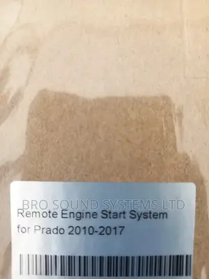 Remote Engine Start Alarm Toyota Prado LC200 2010 to 2017