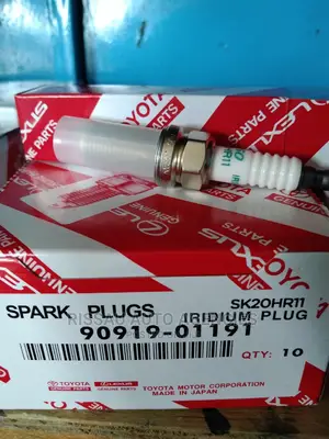 Iridium SK20HR11 Toyota Genuine Spark Plugs.