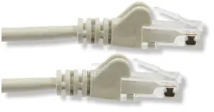 RJ45 LEAD 20m GREY Beige Fast Cat 6 LAN PATCH Network Cable