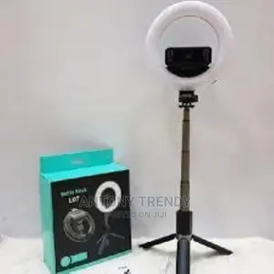 Selfie Stick L07 Ring Light Selfie Stick Tripod Wireless 36