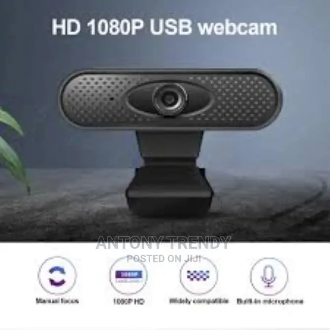 Web Cam Full Hd 1080p With Microphone