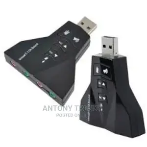 External Usb Audio 3d Sound Card 7.1