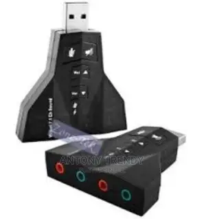 Virtual 7.1 Channel Usb Sound Adapter