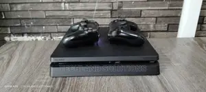 Slim Ps4, With 2 Pads, All Cables