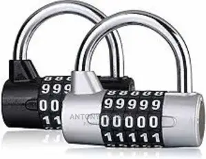 5-digit Combination Padlock, Combination Resettable Locks,