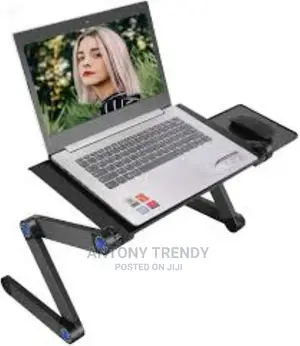 Adjustable Ergonomic Laptop Table Desk, Laptop Holder/Notebo