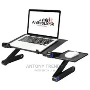 Adjustable Laptop Stand, 17" Wide