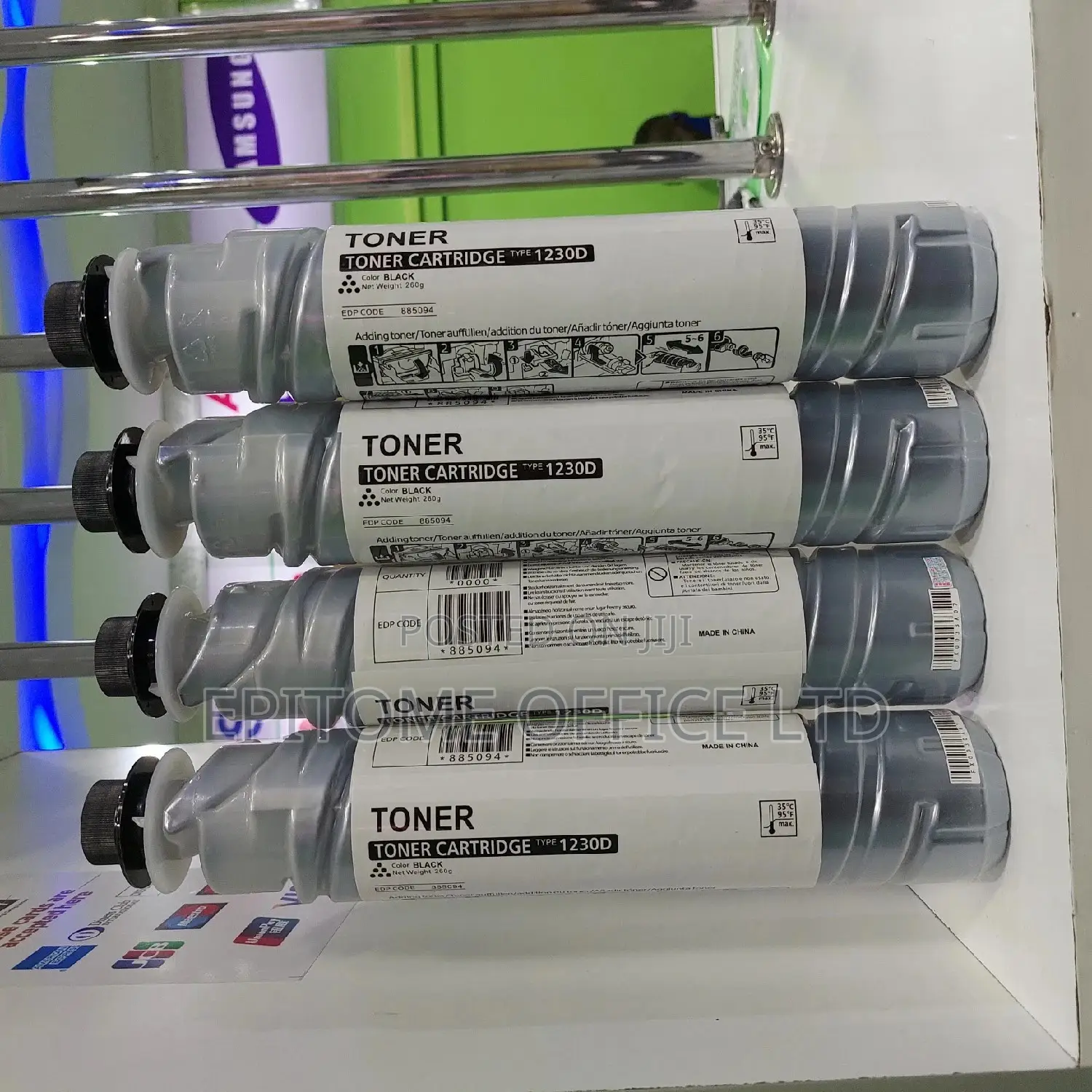 1230d Black Ricoh Toners