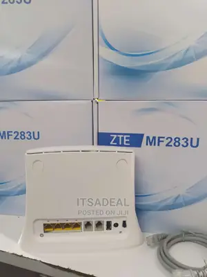 Unlocked ZTE MF283U With Antenna 4G Original Cpe Router