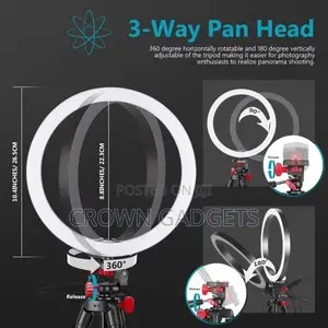 Ring Light,10 Inch, With Stand Tripod,