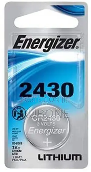 Energizer CR2430 Lithium 3-Volt Coin Cell Battery