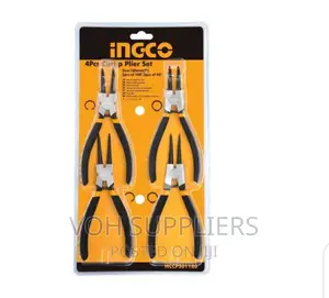 Ingco 4pcs Circlip Plier Set
