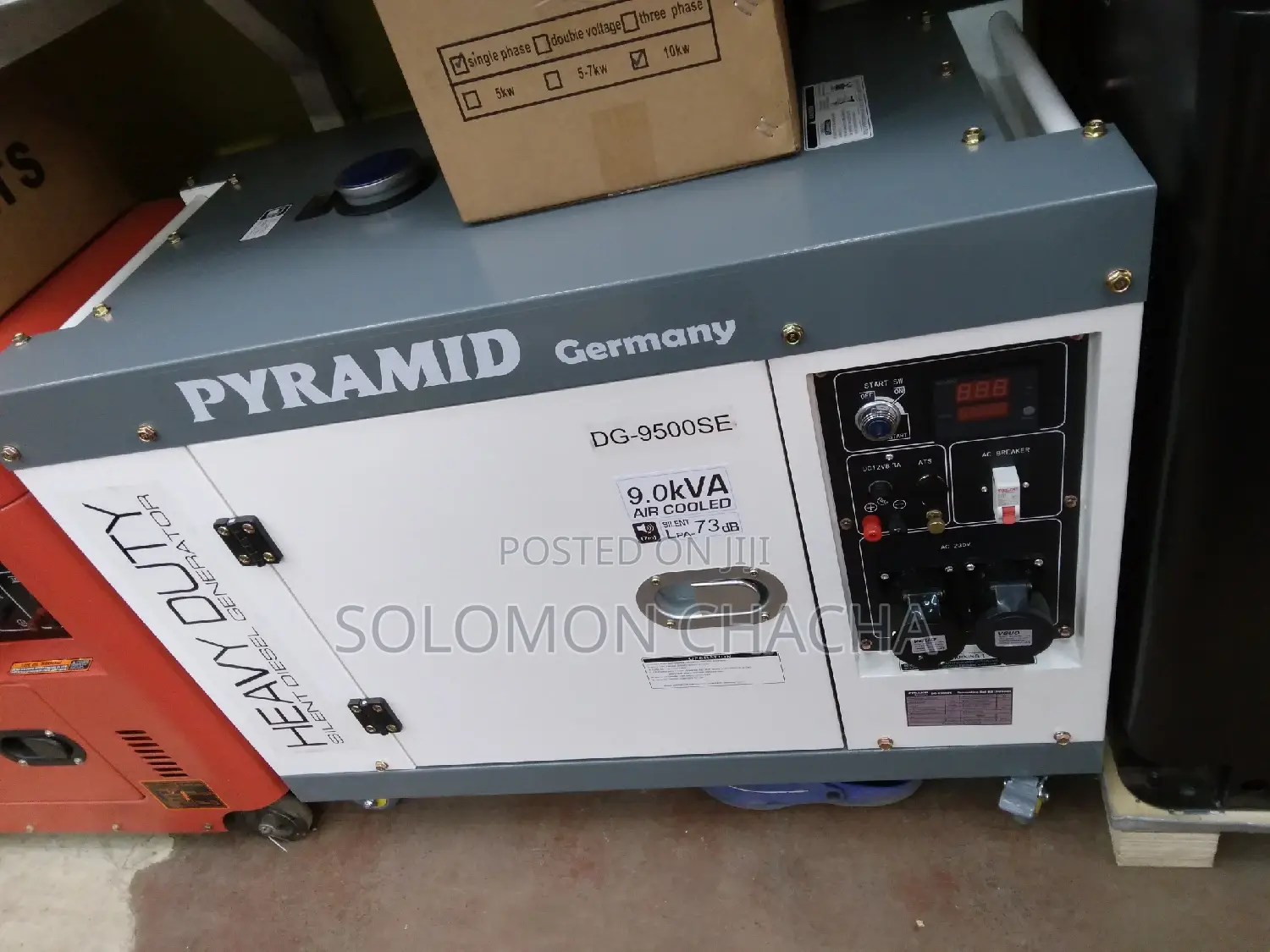 PYRAMID 9.5kva Deisel Generator Automatic