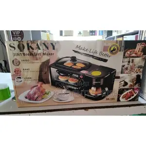 Sokany 3 in 1 Breakfast Maker.