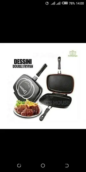 Double Grill Pan