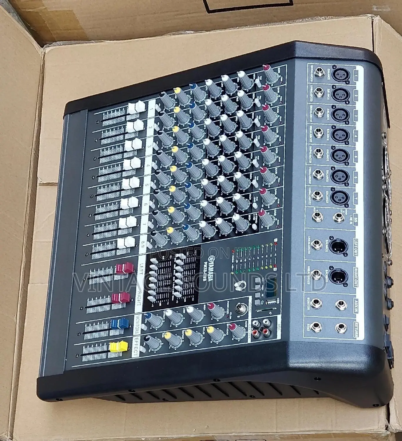 8channel Yamaha Active Powered Mixer