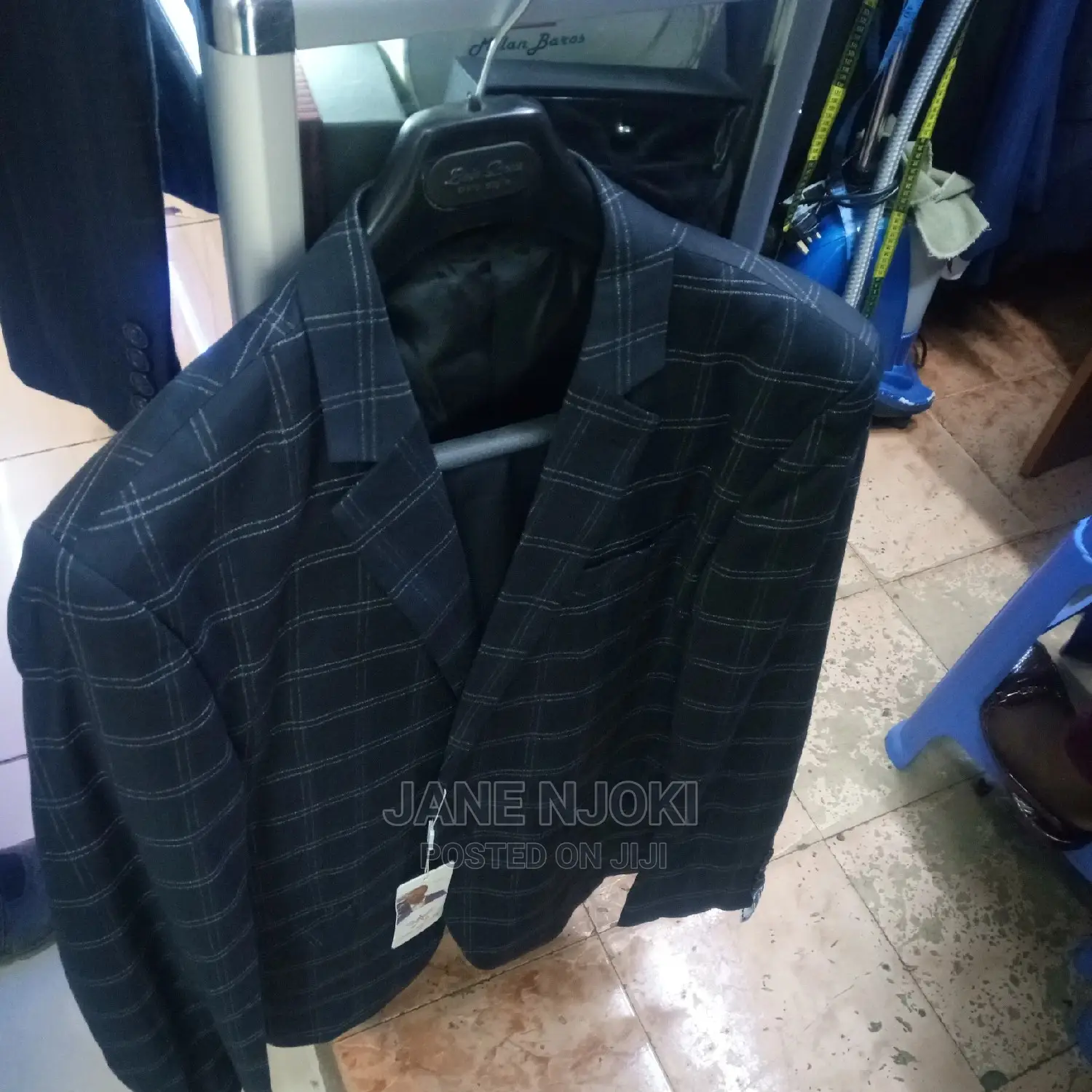 Men Suits Checked