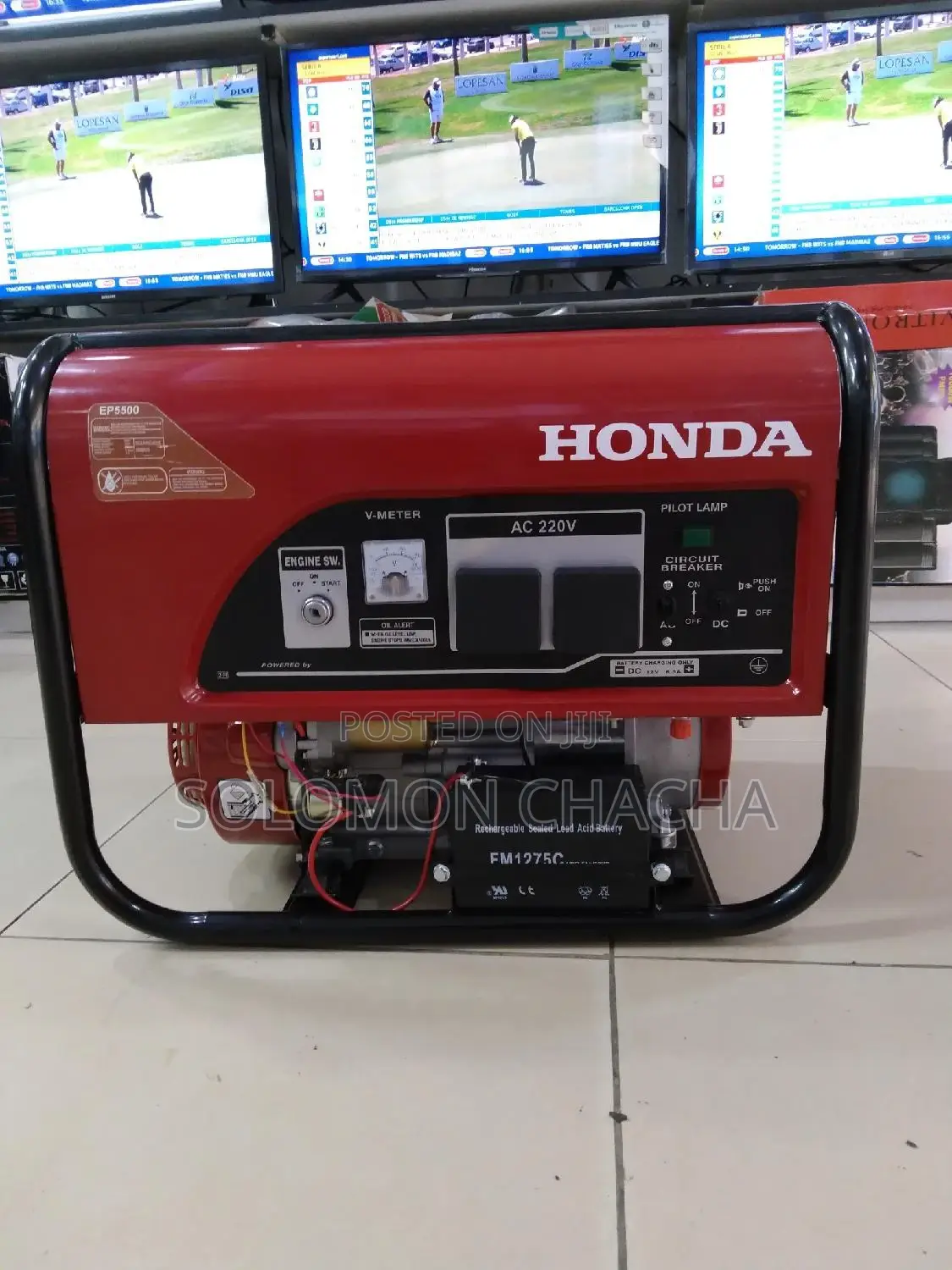 Honda 5.5KVA Generator Key Start