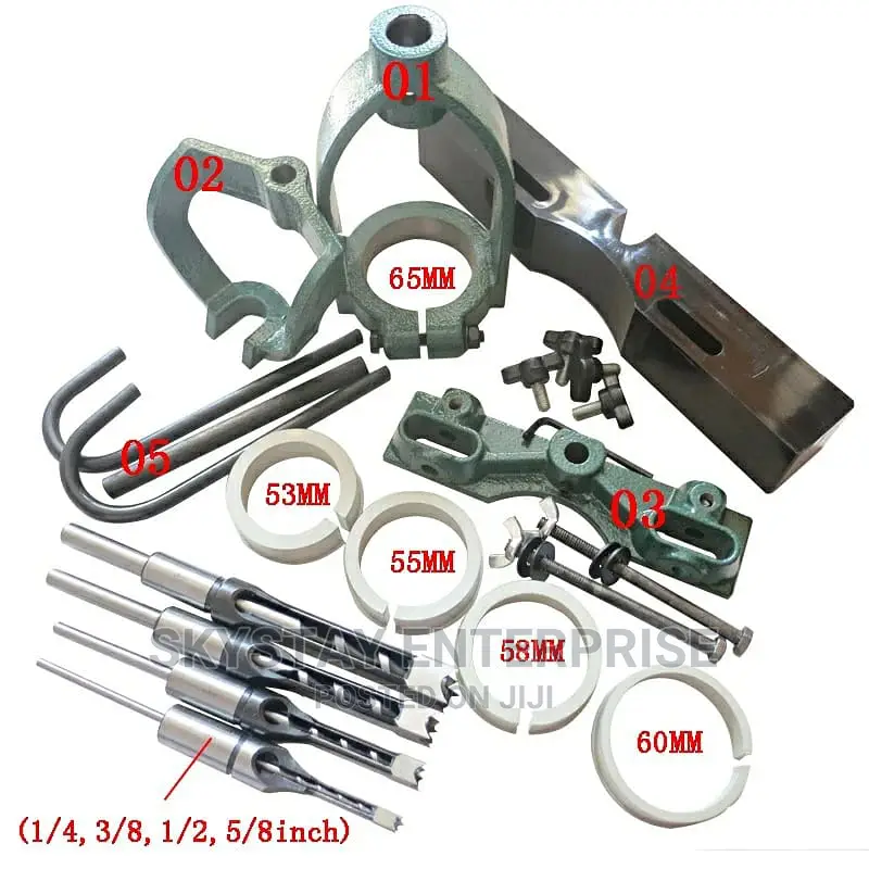Drill To Square Tenon Attachment Kit