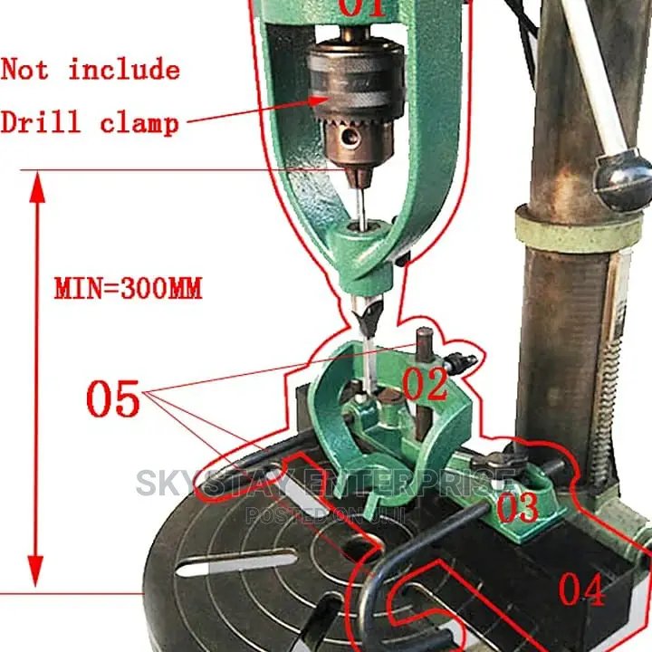 Drill To Square Tenon Attachment Kit