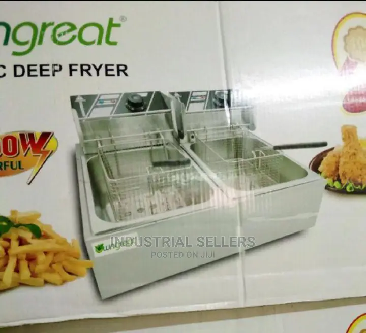 Great Double Deep Fryer