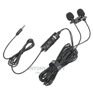 New Boya by-M1dm Dual Omni-Directional Lavaller Mic