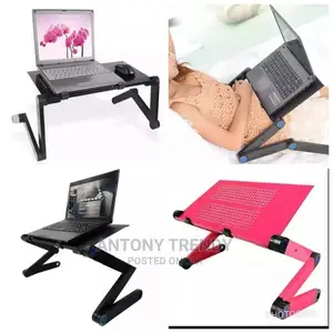 Folding Laptop Desk Adjustable Computer Table Stand