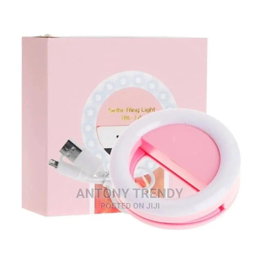 RK14 Rechargeable Selfie Ring Light