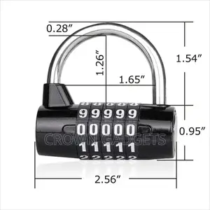 5 Digit Combination Padlock