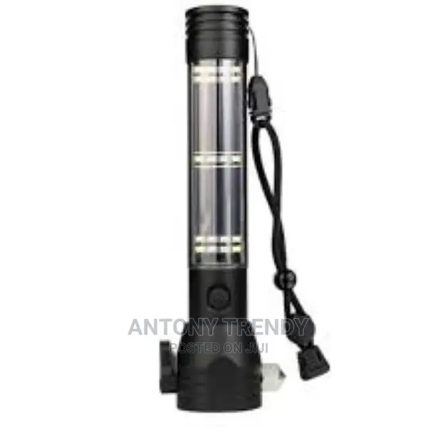 9 in 1 Multi-Functional Led Flashlight Solar Powered