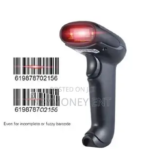 Wireless Handheld Barcode Bar Code Scanner Reader With Recei