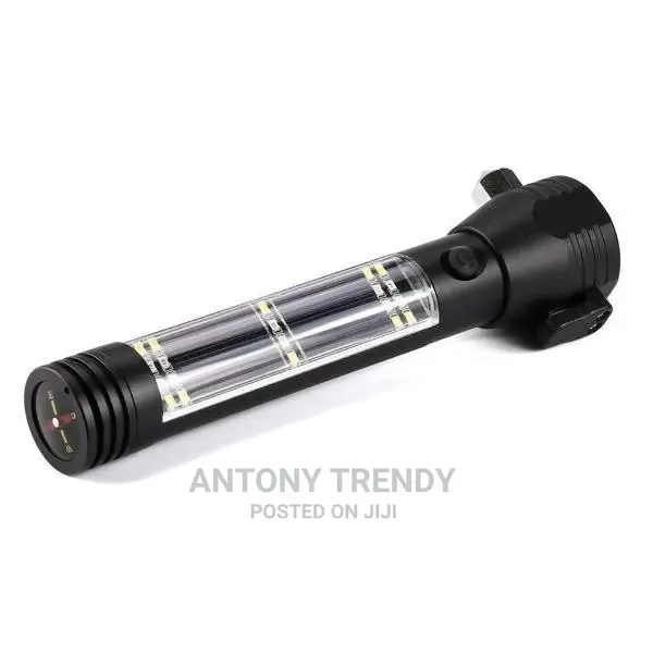 Tactical 9-in-1 Multi Function Solar Powered Emergency LED