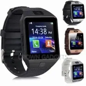 Black DZ09 Smart Watch