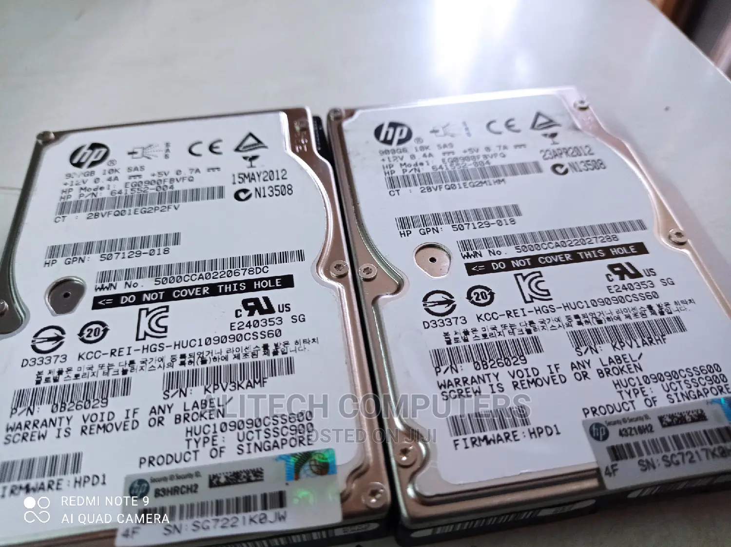 Servers Hpe 900gb Sas 2.5 Internal Harddsik