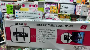 Tilting LED/Curved Tv Wall Mount(Black)