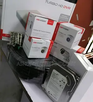 Four CCTV Color Vu Camera 1080p Channel