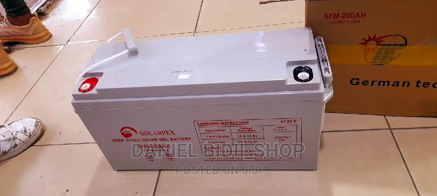 Solarpex Deep Cycle Solar Gel Battery 200ah
