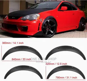 Universal Fender Flares Over Wide Body Wheel Arches 4pcs