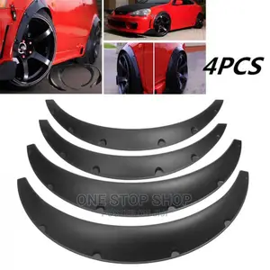 Racing 4pcs Universal Fender Flares