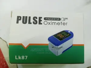Fingertip Pulse Oximeter Lk87 Pulse Oximeter (Blue White